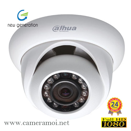 Camera Dahua IPC-HDW1120SP 1.3 Megapixel, IR 30m, Ống kính F3.6mm, PoE, Onvif, vỏ kim loại