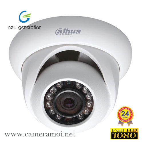 Camera Dahua IPC-HDW1320SP 3.0 Megapixel, IR 30m,Ống kính F3.6mm, PoE, Onvif, vỏ plastic