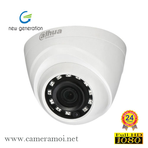 Camera Dahua HAC-HDW1200RP 2.0 Megapixel, IR 20m, Ống kính F3.6mm, OSD Menu, vỏ plastic, Camera 4 in 1