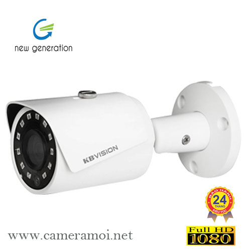 Camera IP KBVISION KX-2011N 2.0 Megapixel, IR 30m, F3.6mm, Push Video, PoE, góc nhìn 93 độ