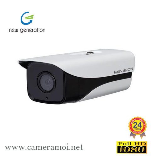 Camera IP KBVISION KX-2003N 2.0 Megapixel, IR 50m, F3.6mm, MicroSD, Âm thanh, Báo động