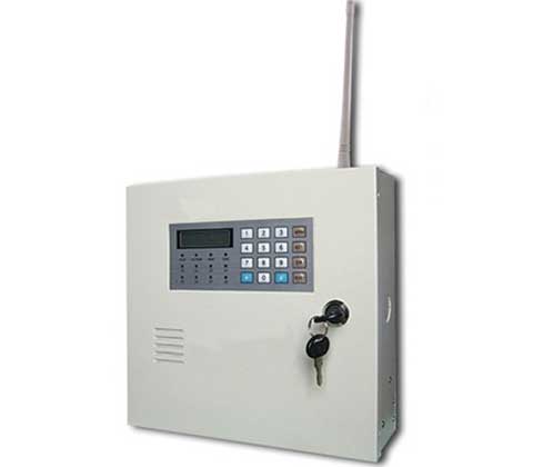 KARASSN KS-858E Tủ báo động 8 zone có dây, 8 zone không dây, 1 tủ, 2 remote, màn hình LCD