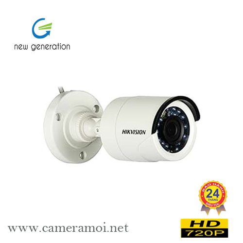 Camera TVI HIKVISION DS-2CE16C0T-IRP 1.0 Megapixel, hồng ngoại 20M, BLC,DNR, IP66, vỏ nhựa