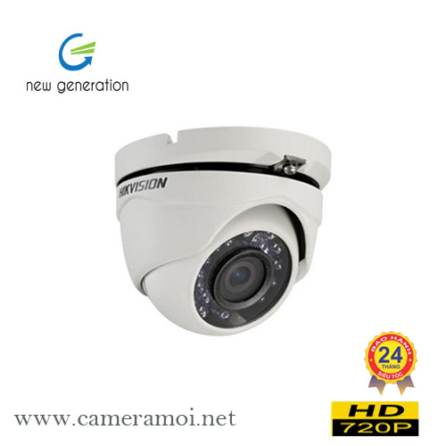 Camera TVI HIKVISION DS-2CE56C0T-IRM 1.0 Megapixel, hồng ngoại 20m,3D-DNR, IP66