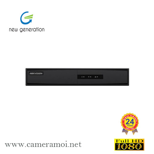 Đầu ghi hình HIKVISION DS-7204HGHI-F1 4 kênh HD 1080P lite, 1 Sata, Audio, add 1 camera IP 1M